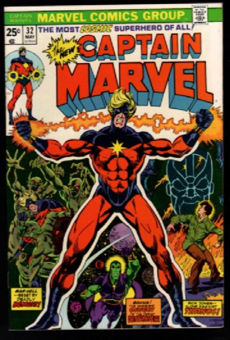 Captain Marvel 32 Thanos The Insane God Origin Of Drax Moondragon