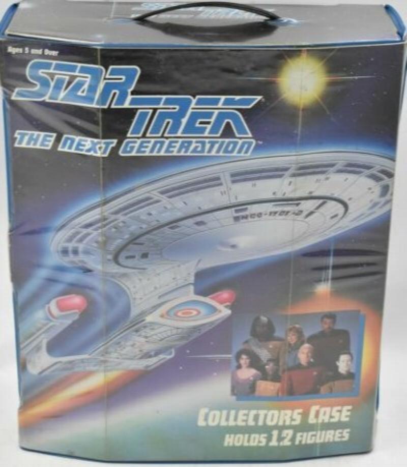 1993 Star Trek the Next Generation Collectors Case Holds 12 Figures ...