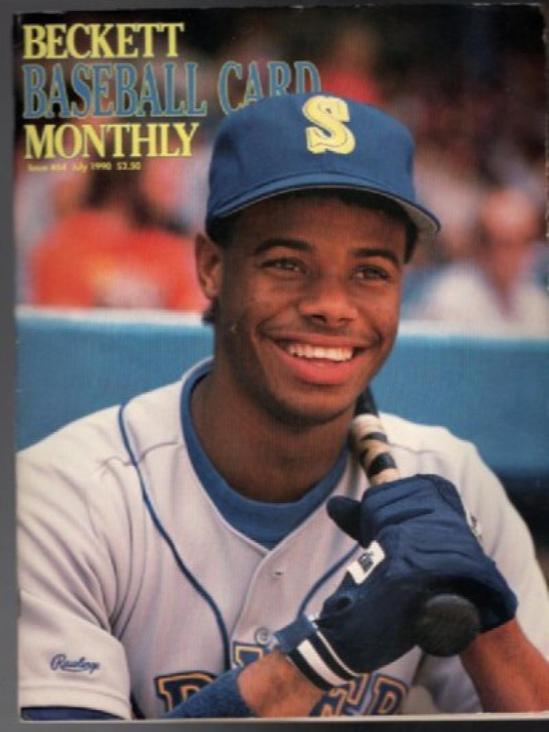 Beckett Baseball Card Monthly July 1990 Issue 64 Ken Griffey Jr.