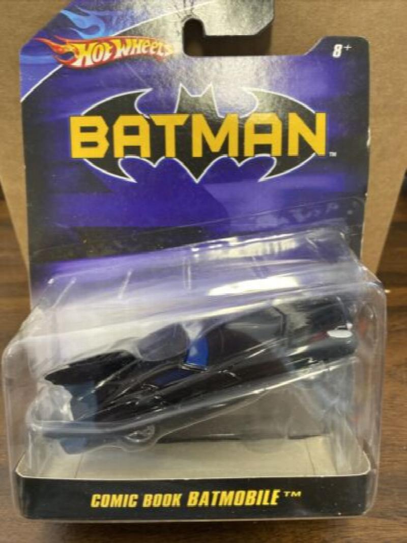 Batmobile BATMAN Comic Book Style 1: 50 Hot Wheels (2008)