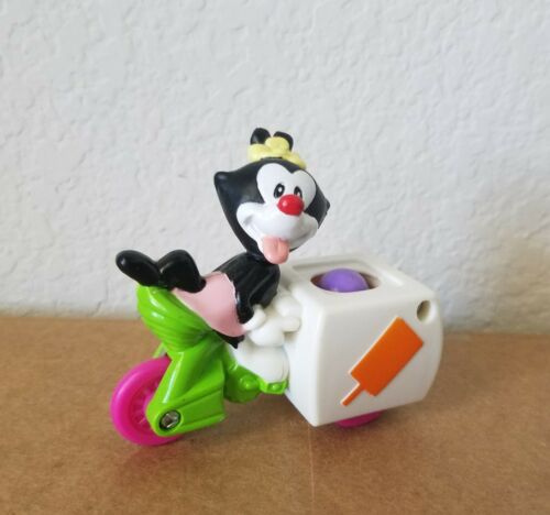 1993 Warner Bros Animaniacs Dots Ice Cream Wagon Mcdonalds Happy Meal Toy
